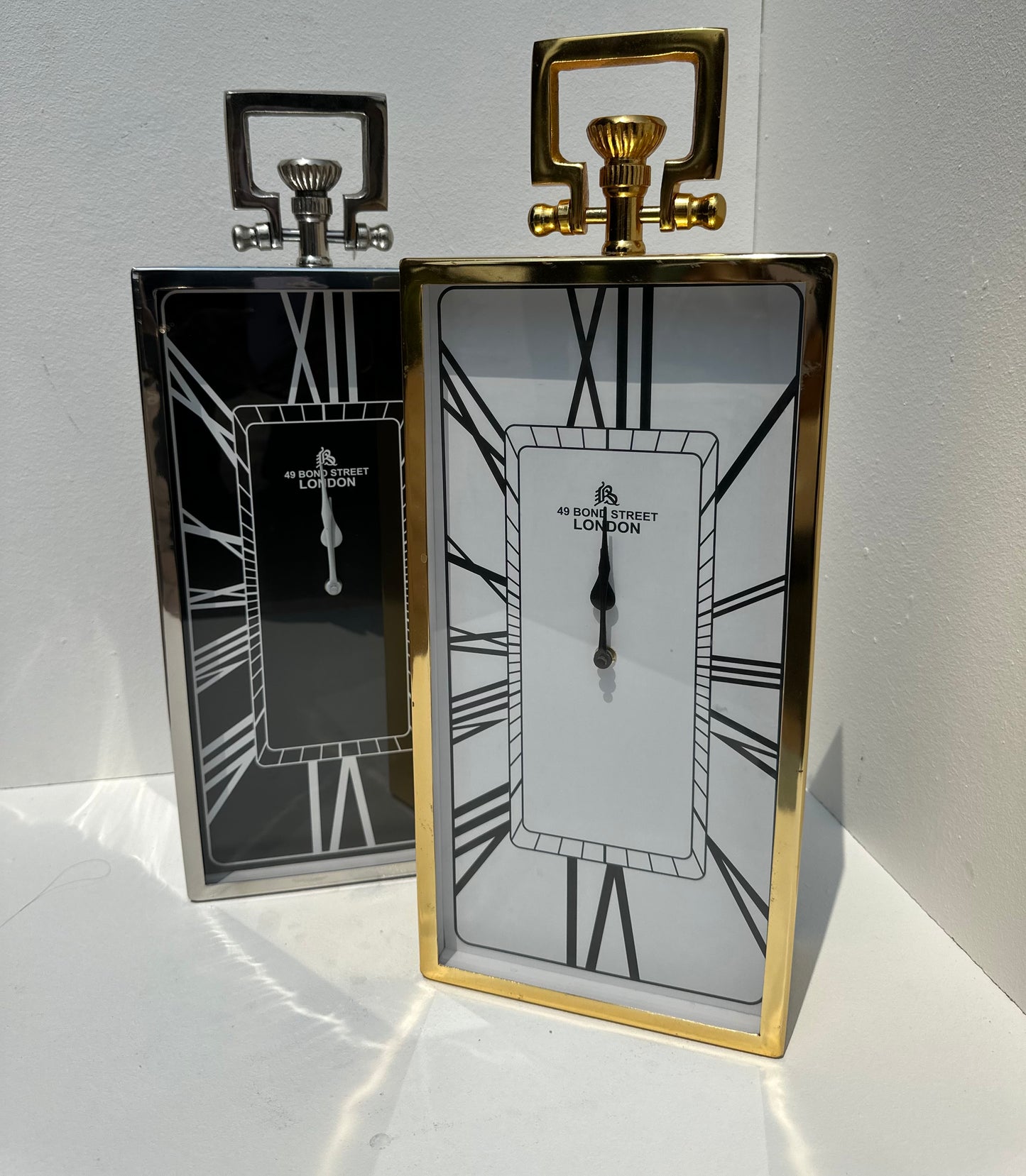 Metal clock
