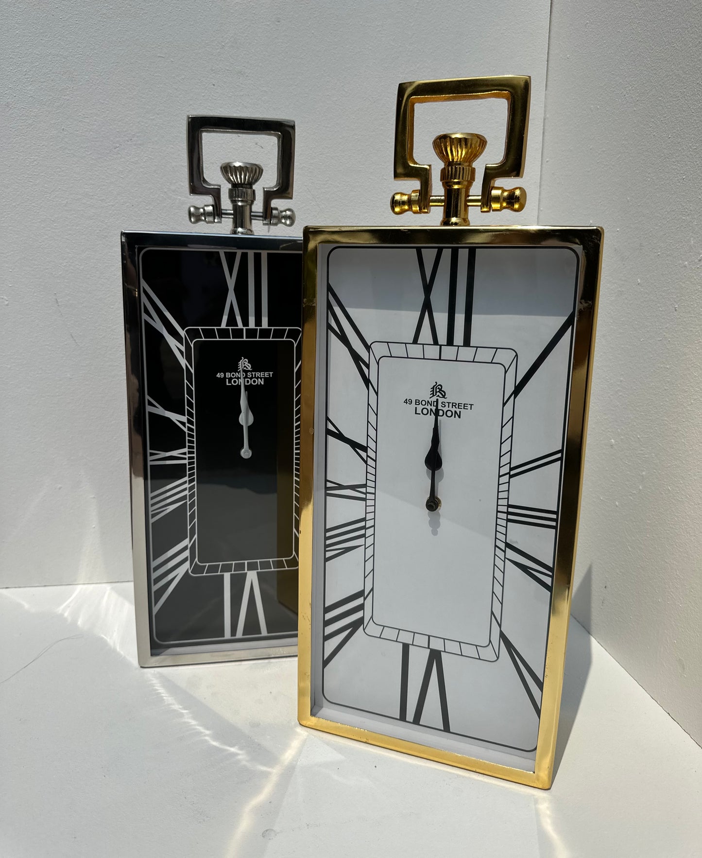 Metal clock