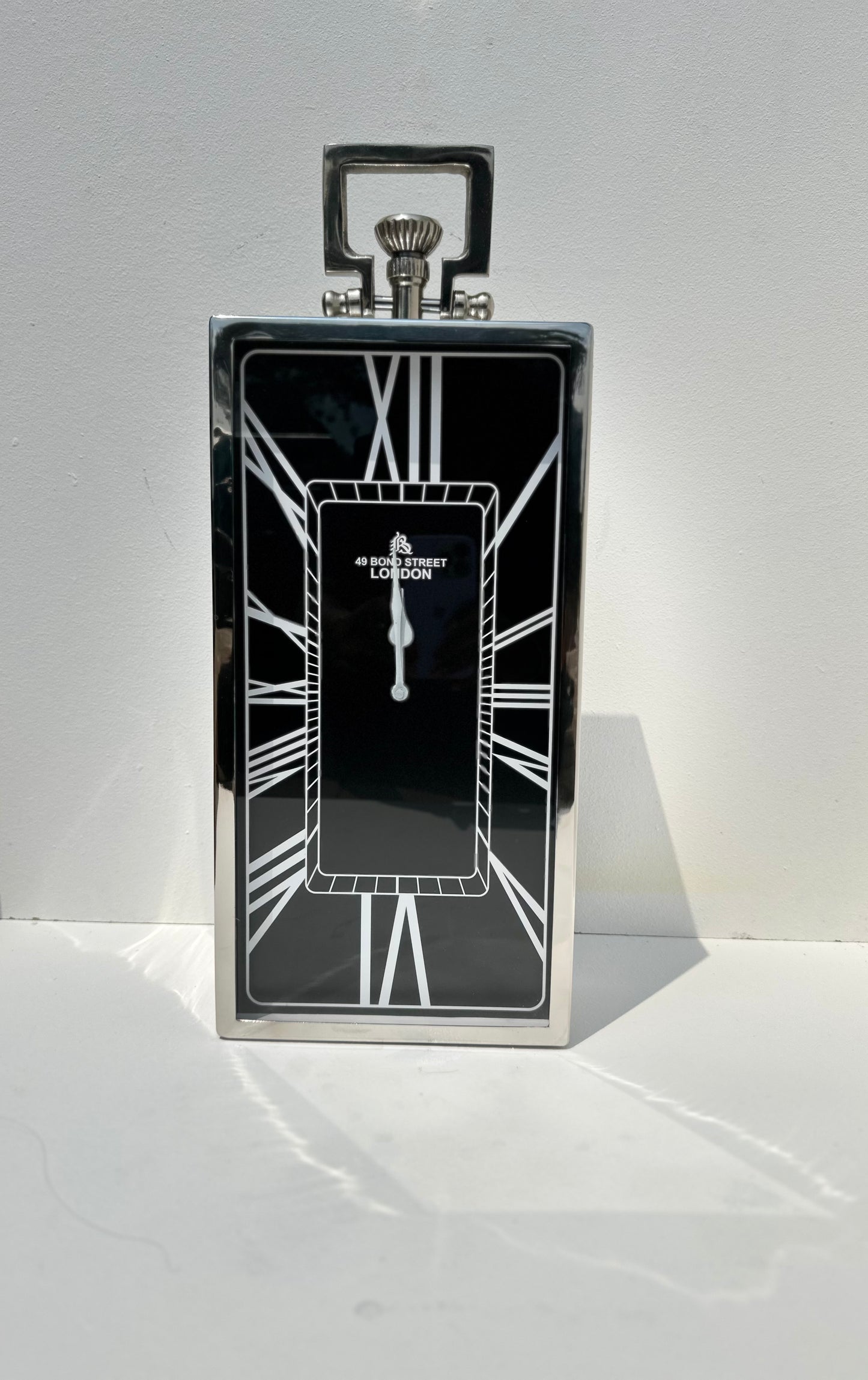 Metal clock