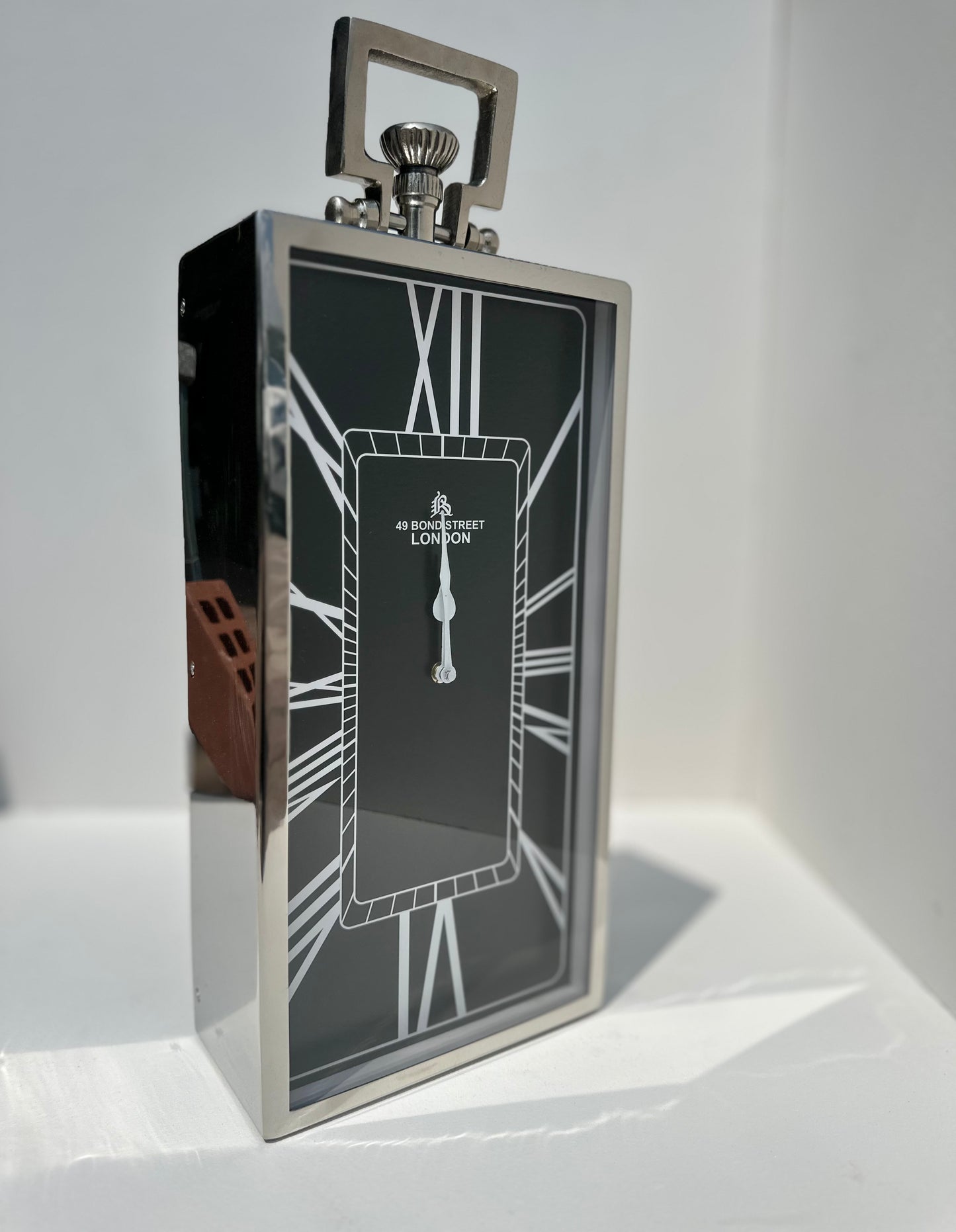 Metal clock