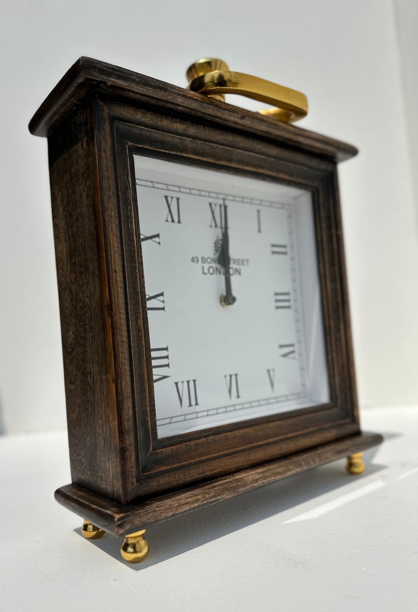 Wooden Desk Clock