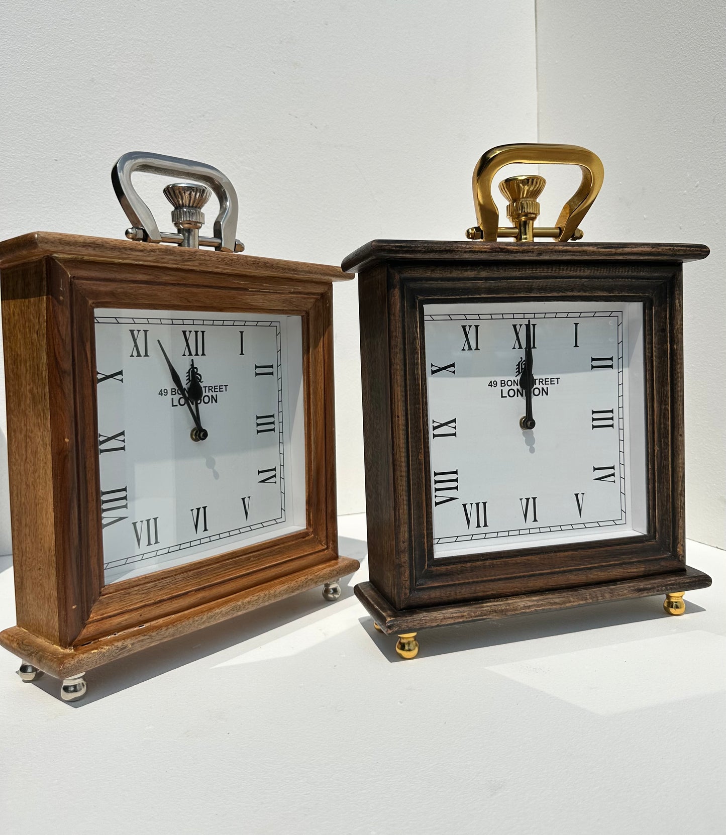 Wooden Desk Clock