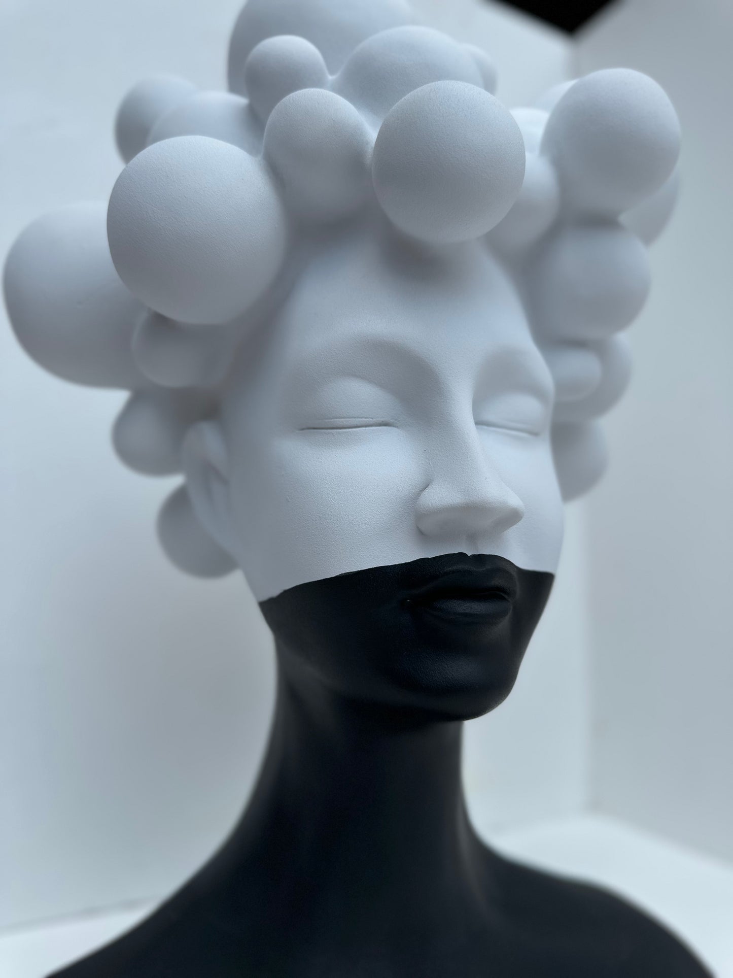 Bubble Head Lady