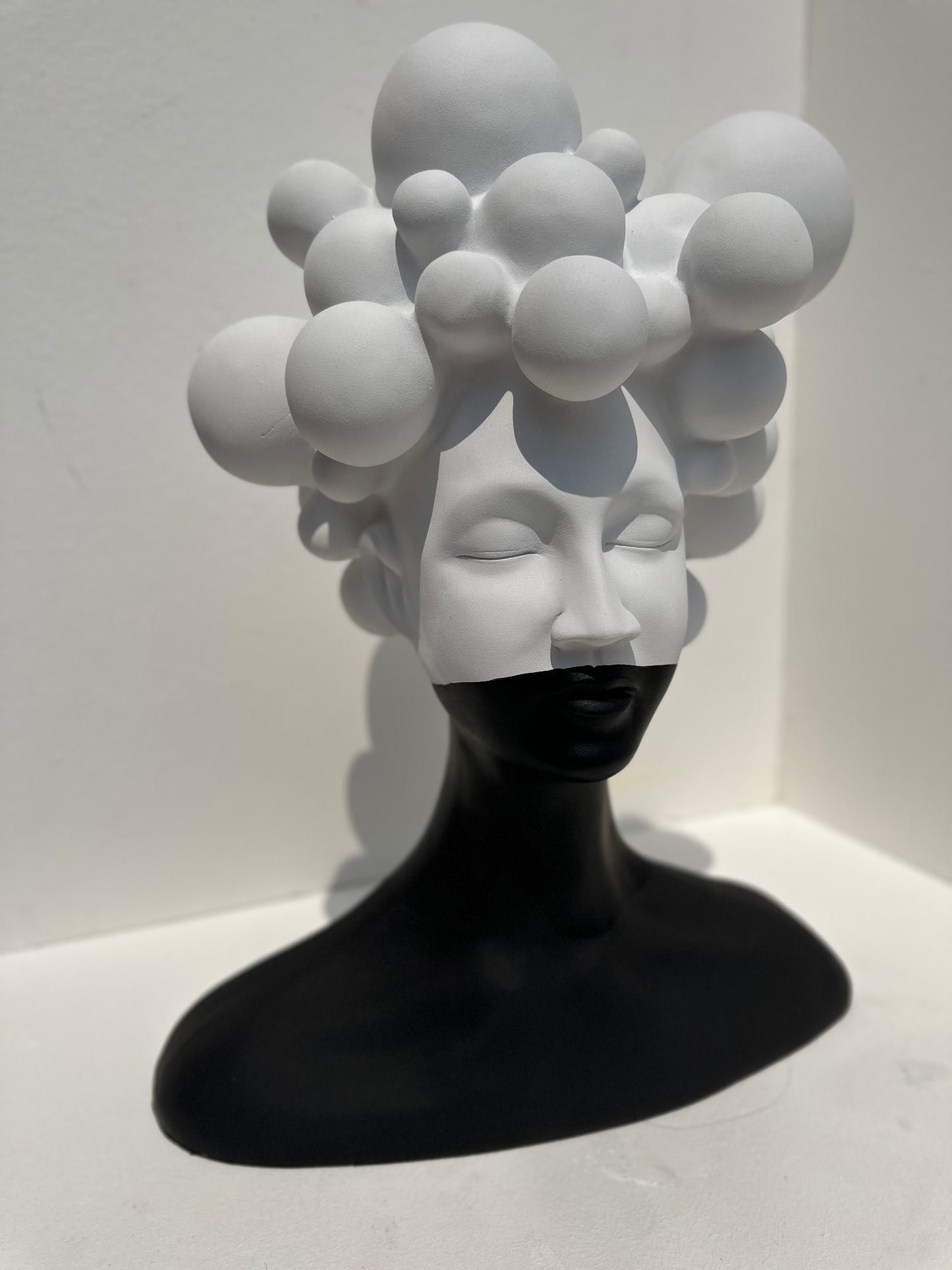 Bubble Head Lady