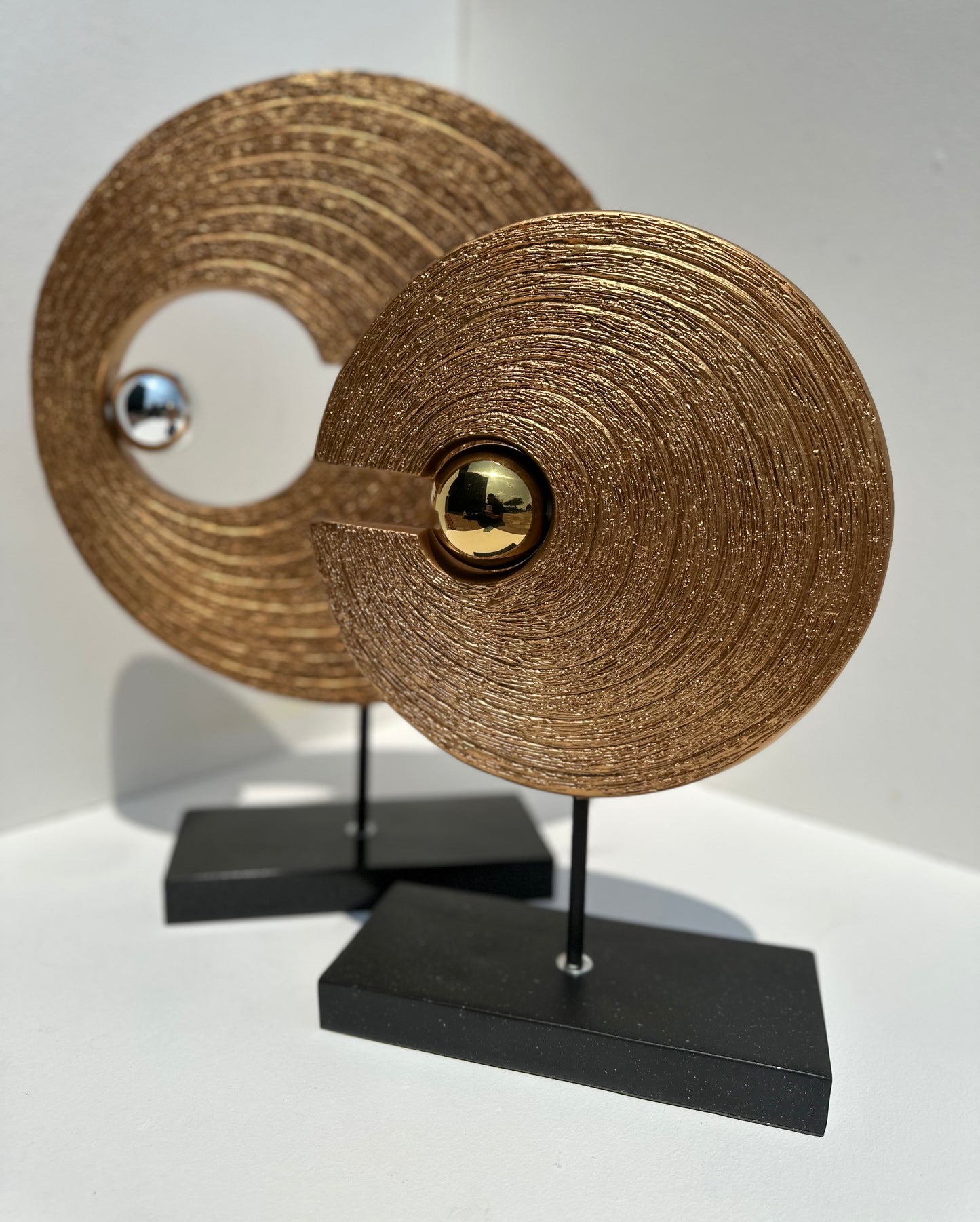 large gold sun
