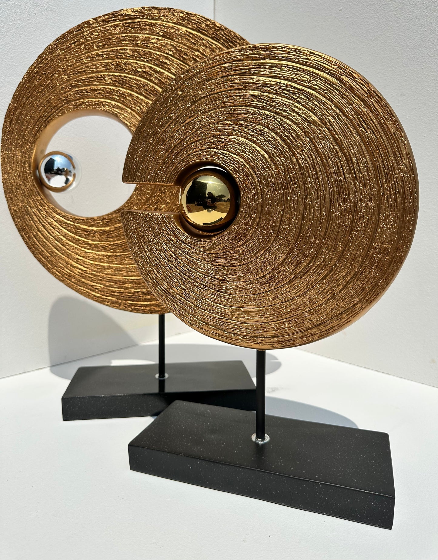 large gold sun