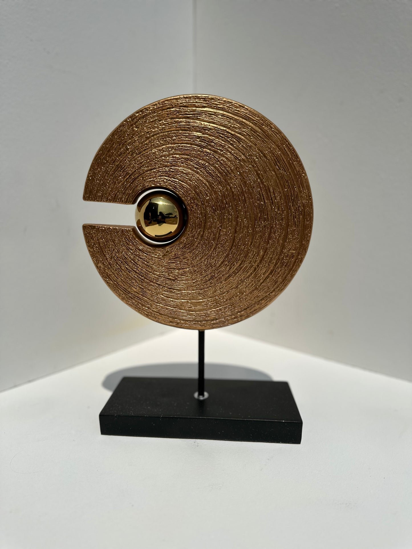large gold sun