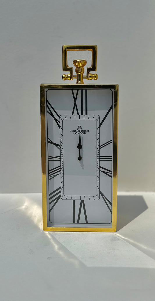 Metal clock