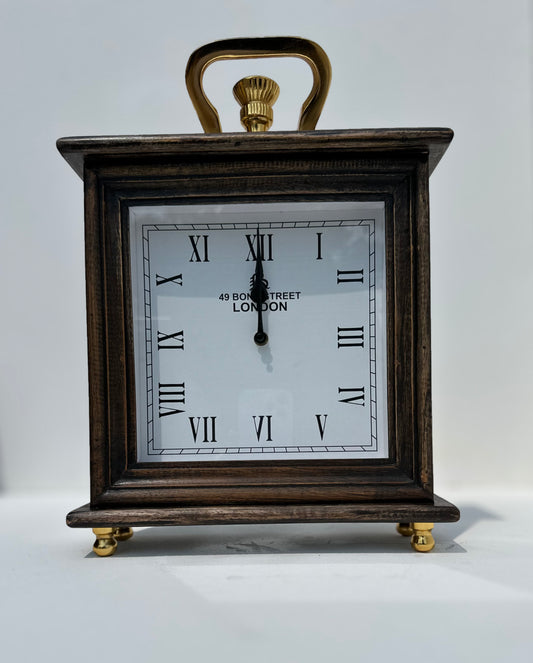 Wooden Desk Clock
