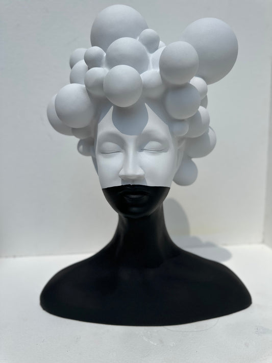 Bubble Head Lady