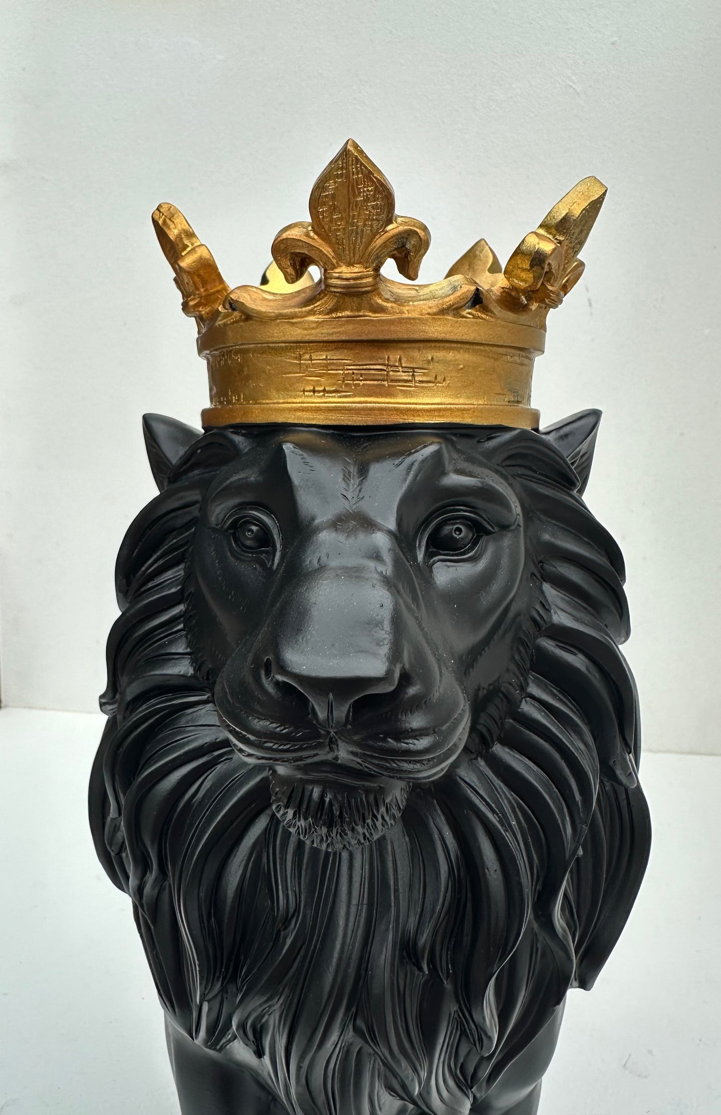 Lion with crown